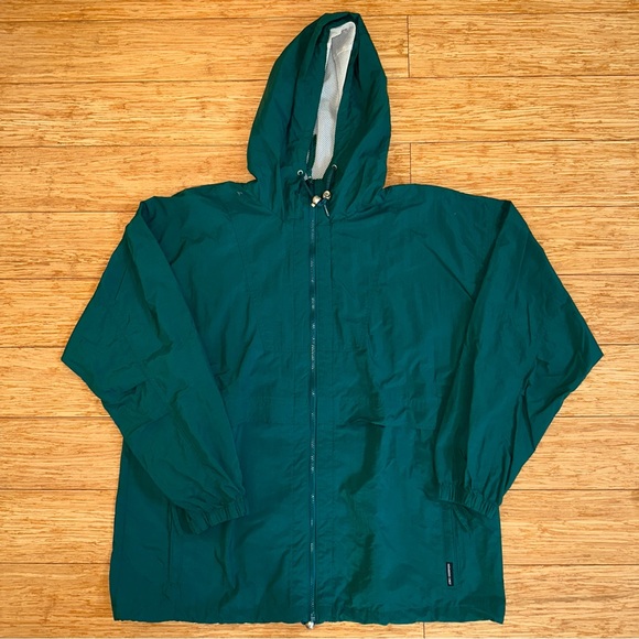 Vintage Hooded Members Only Jacket Men's Green Size Large - Picture 2 of 8